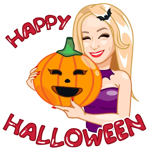 🎃 Стикер «Стикерпак «Люби&;»» для Telegram