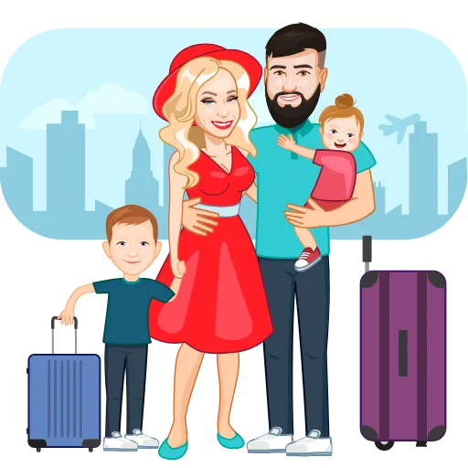 ✈️ Стикер «Стикерпак «Люби&;»» для Telegram