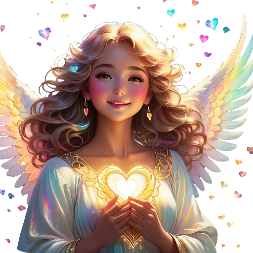 ❤ Стикер «Flowers fairies bunnies» для Telegram