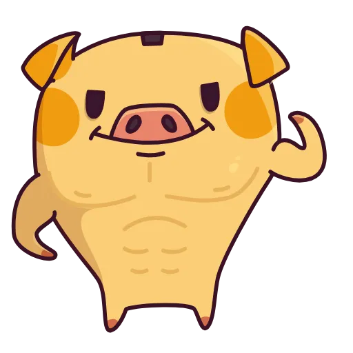 Стикер 5 Pigcent