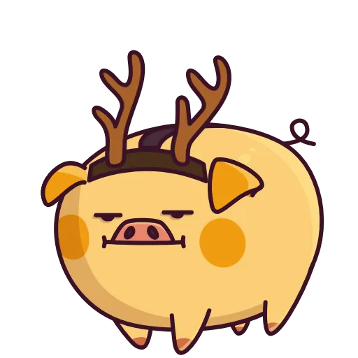 Стикер 33 Pigcent