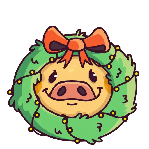 Стикер 27 Pigcent