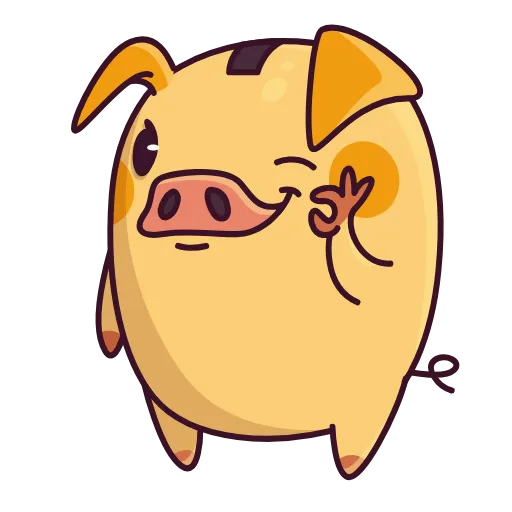 Стикер 20 Pigcent