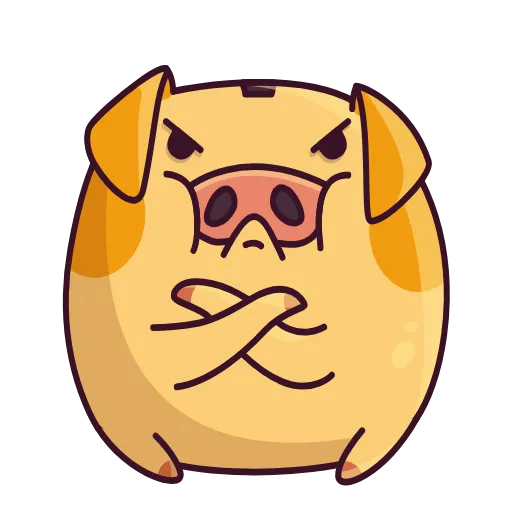 Стикер 25 Pigcent