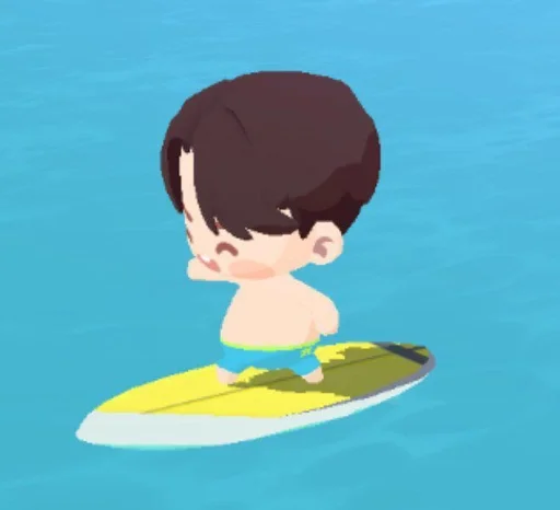 🌊 Стикер «BTS Island» для Telegram