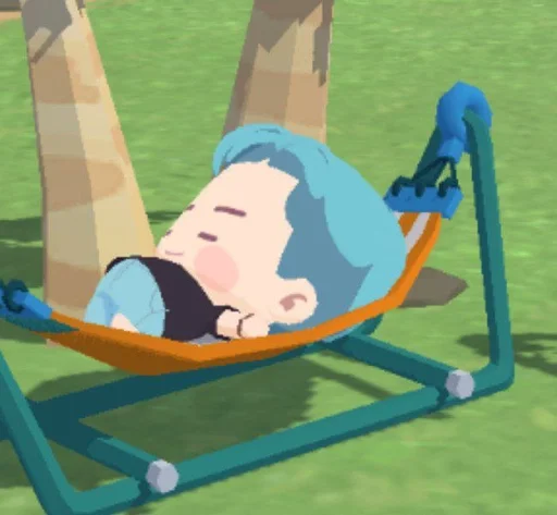 😴 Стикер «BTS Island» для Telegram