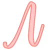 ❤️‍🩹 Эмодзи «Sweet Girl Font - розовые буквы, иконки» для Telegram