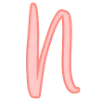 🪸 Эмодзи «Sweet Girl Font - розовые буквы, иконки» для Telegram