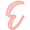 🥺 Эмодзи «Sweet Girl Font - розовые буквы, иконки» для Telegram