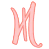 🥰 Эмодзи «Sweet Girl Font - розовые буквы, иконки» для Telegram