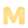 🥧 Эмодзи «Буквы в двух цветах в одном стиле, иконки с едой» для Telegram