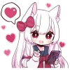 🥰 Эмодзи «Сладкая зайка» для Telegram