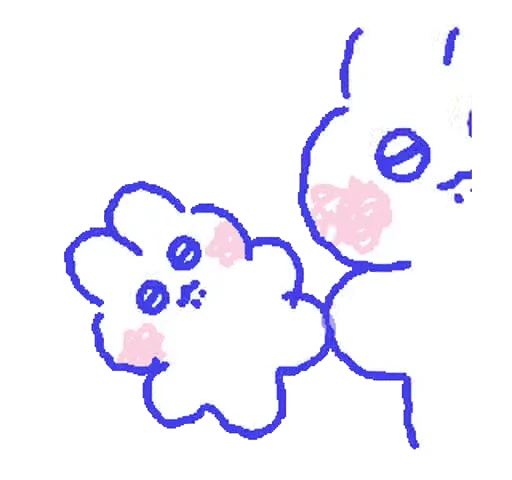 🤩 Стикер «Sweetie minimong» для Telegram