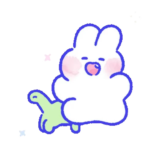 🤩 Стикер «Sweetie minimong» для Telegram