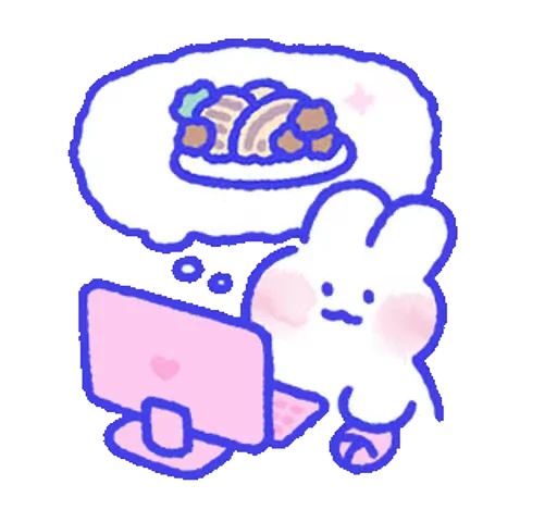 🤩 Стикер «Sweetie minimong» для Telegram