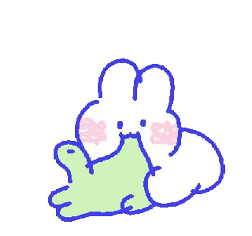 🤩 Стикер «Sweetie minimong» для Telegram