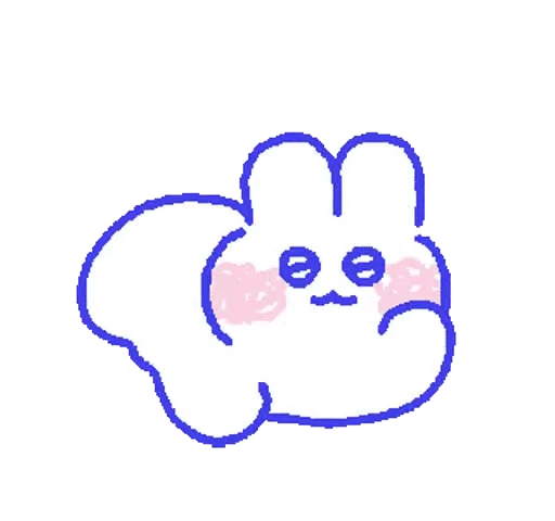 🤩 Стикер «Sweetie minimong» для Telegram