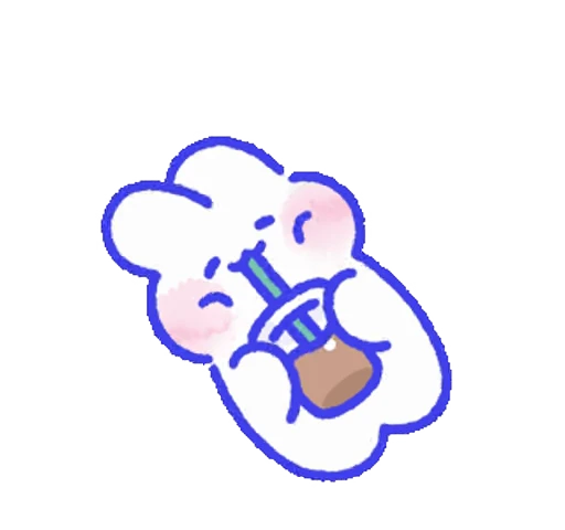 🤩 Стикер «Sweetie minimong» для Telegram