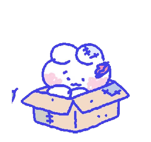 🤩 Стикер «Sweetie minimong» для Telegram