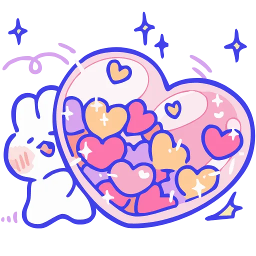 Стикер 8 Sweetie minimong 2 часть