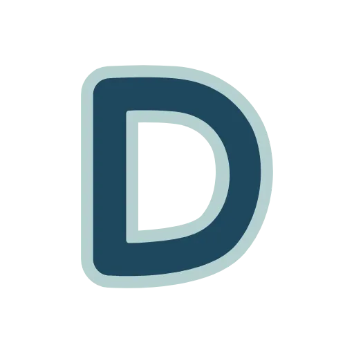 🔵 Эмодзи «Синие буквы, иконки, русские и английские, векторные» для Telegram