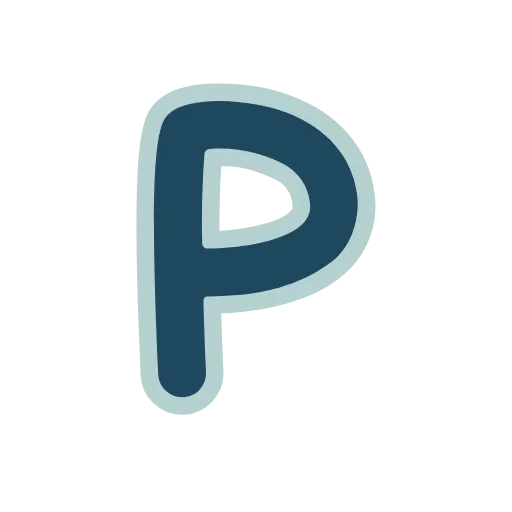 🔵 Эмодзи «Синие буквы, иконки, русские и английские, векторные» для Telegram