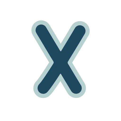 🔵 Эмодзи «Синие буквы, иконки, русские и английские, векторные» для Telegram