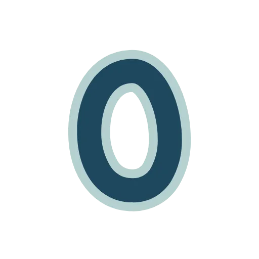 🔵 Эмодзи «Синие буквы, иконки, русские и английские, векторные» для Telegram