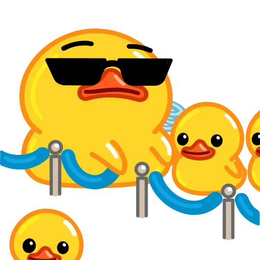 Стикер 30 Systemic Duck