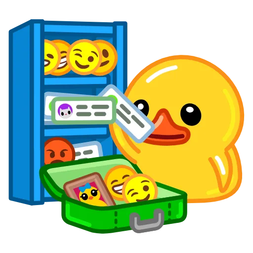 Стикер 8 Systemic Duck