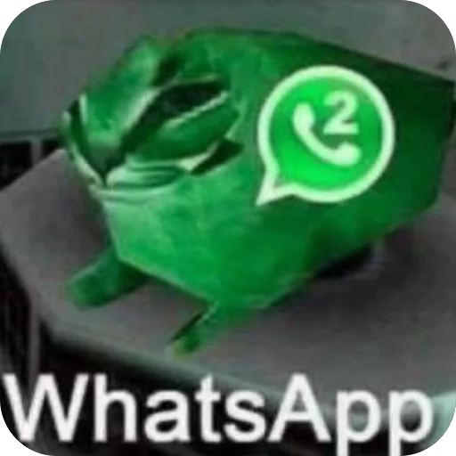 🫥 Стикер «WhatsApp memes» для Telegram