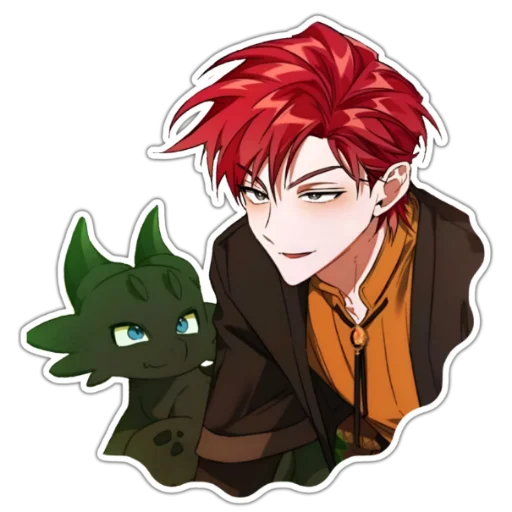 😏 Стикер «Cale Henituse / Я стал графским ублюдком» для Telegram