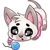 Стикер 31 Бисквит #animal #cat #emoji #vk