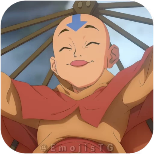 Стикерпак Aang 2026 для Telegram