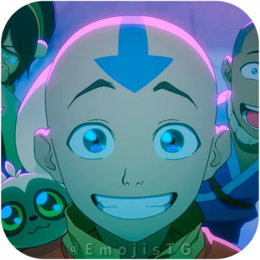 🤩 Стикер «Aang 2026» для Telegram