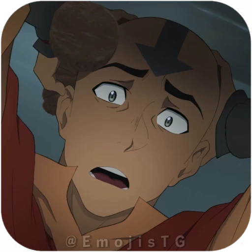 😱 Стикер «Aang 2026» для Telegram