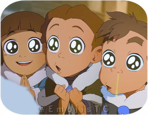 🥹 Стикер «Aang 2026» для Telegram