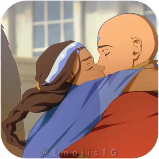 👩‍❤️‍👨 Стикер «Aang 2026» для Telegram