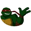 Стикер 33 Черепашки-ниндзя - teenage mutant Ninja turtles emoji