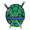 Стикер 5 Черепашки-ниндзя - teenage mutant Ninja turtles emoji