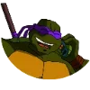 Стикер 39 Черепашки-ниндзя - teenage mutant Ninja turtles emoji
