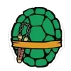 Стикер 6 Черепашки-ниндзя - teenage mutant Ninja turtles emoji
