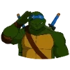 Стикер 31 Черепашки-ниндзя - teenage mutant Ninja turtles emoji