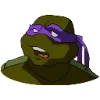 Стикер 41 Черепашки-ниндзя - teenage mutant Ninja turtles emoji