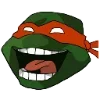 Стикер 25 Черепашки-ниндзя - teenage mutant Ninja turtles emoji