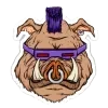 Стикер 16 Черепашки-ниндзя - teenage mutant Ninja turtles emoji
