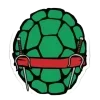 Стикер 8 Черепашки-ниндзя - teenage mutant Ninja turtles emoji