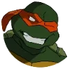 Стикер 24 Черепашки-ниндзя - teenage mutant Ninja turtles emoji
