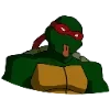 Стикер 35 Черепашки-ниндзя - teenage mutant Ninja turtles emoji