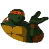 Стикер 26 Черепашки-ниндзя - teenage mutant Ninja turtles emoji